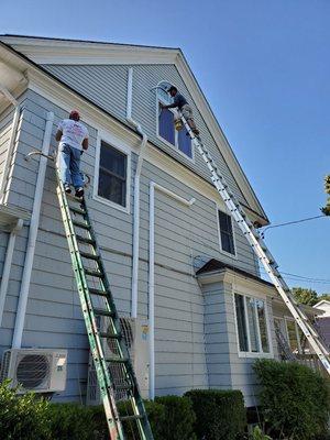 Exterior painting.