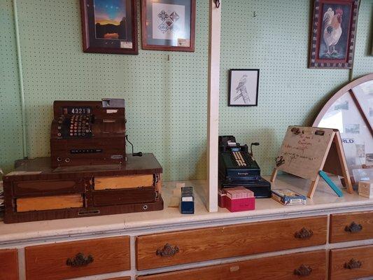 Vintage cash registers