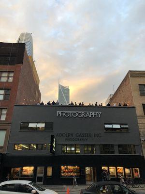 Sunset roof deck party at FOCUS!