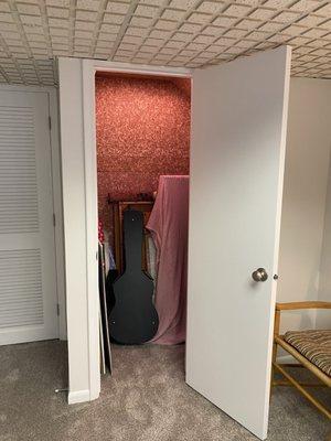 Cedar closet