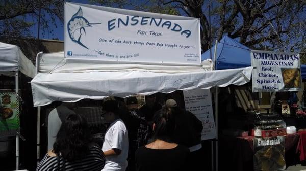 They get busy st Encino's Farmers Market