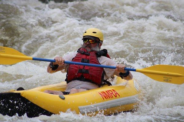 Santa sighted rafting at NMRA!!!