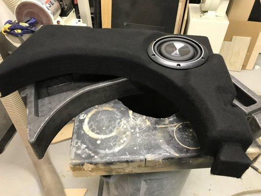 Vw gti custom stack fab enclosure