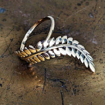 Brass vine ring @wonderfulpdx