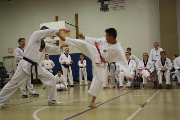 Guillermo breaking at Han Soo 2015 tournament