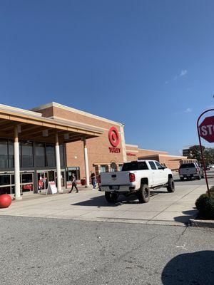 Front of Target