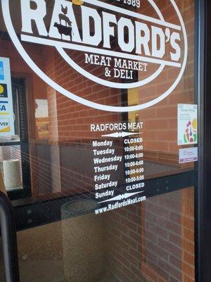 Radford's Meat Market & Deli