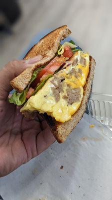 Breakfast sandwich