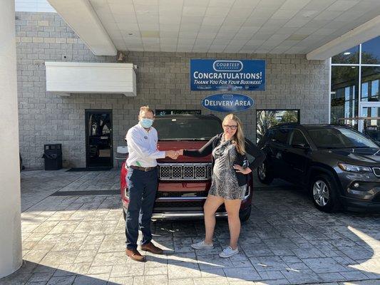 Thomas Murman salesman and Amy Calandrino buyer