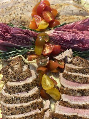 Grilled Chicken with Herbs de Provence and Fresh Tuna to add to Nicoise Salad!