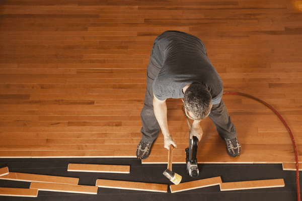 (wood) floor install