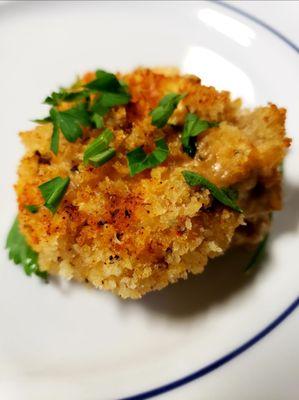 Crab stuffed mushroom