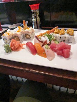 Amazing sushi and fish