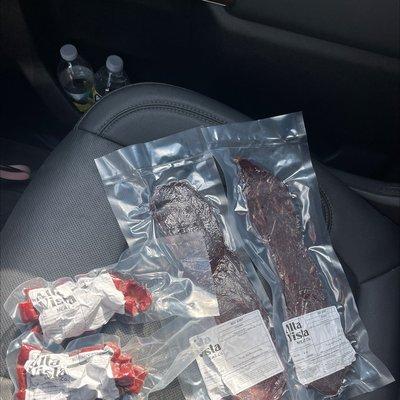 Beef Jerky and Beef snacks