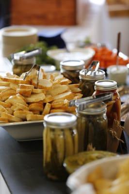 Charcuterie Table - Sakacs Wedding (May 16, 2015 - Big Bear, CA)