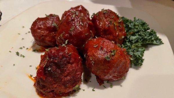 Meatballs were very tasty