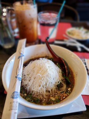 Thai boat noodles