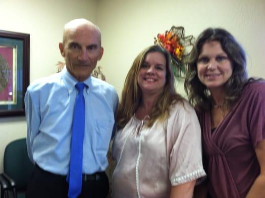 Dr. Dave,
 Andrea, office manager,
 Susie, reception