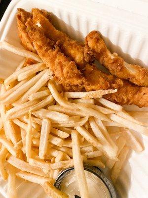 Chicken tender meal