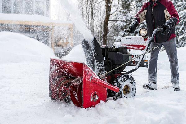 Snowblowing