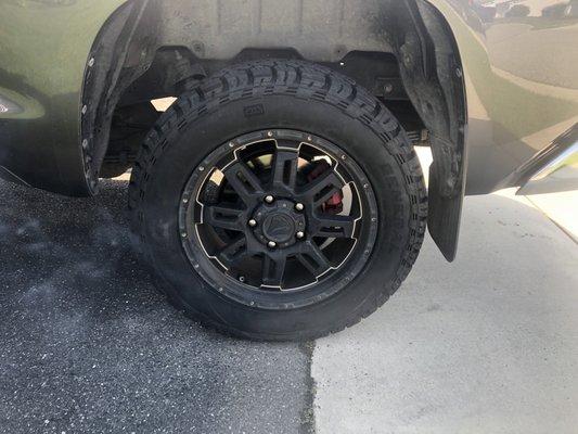 My new tires