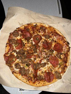 Meat-Eater Pizza