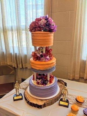 Tiered cake