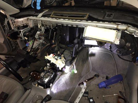 Replacing  the heater core on a 2004 vw Passat 1.8