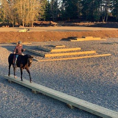 Cascadia Trail Course, available for clinic rental and haul-ins