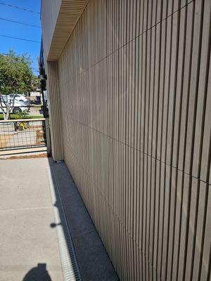 Custom wood garage door