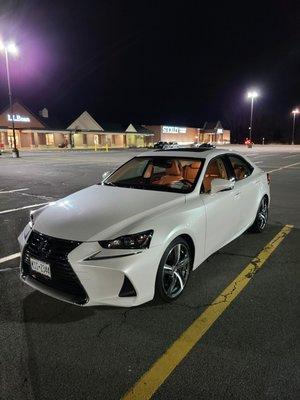 Used 2018 Lexus IS 300 with 15,000 miles....Got a great deal!