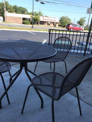 Nicely redone outdoor patio area