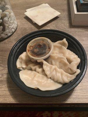 Steamed dumplings