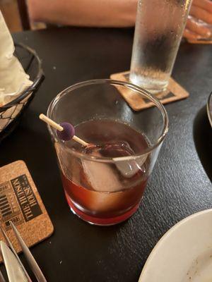 Barrel-aged Manhattan