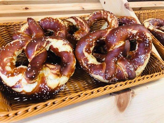 Authentic German Pretzels