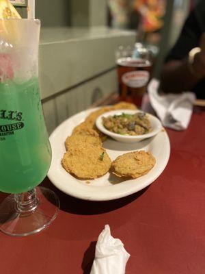 Fried Green Tomatoes and Caribbean Margarita