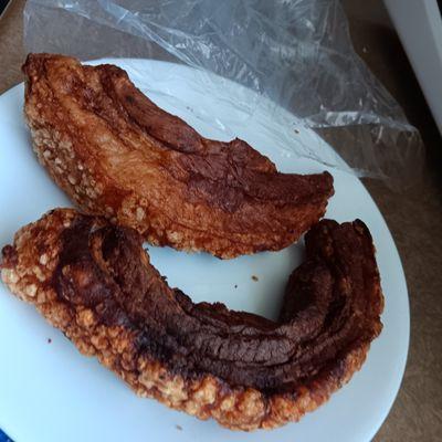 chicharones: fried pork belly