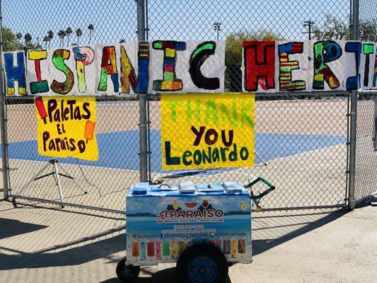 Our thanks to the students and staff at First Street Elementary for having us this Hispanic Heritage Month.