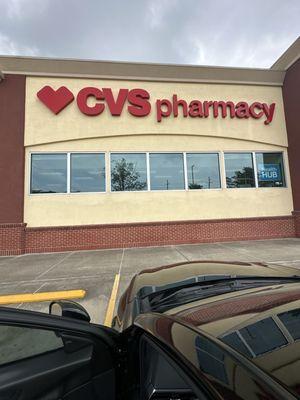 A picture of the store that I went to the name of the store is called CVS