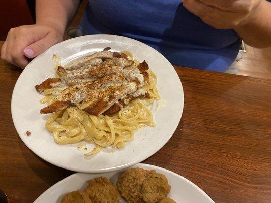 Cajun chicken pasta