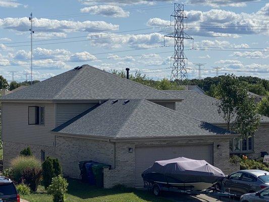 New Roof and gutters.