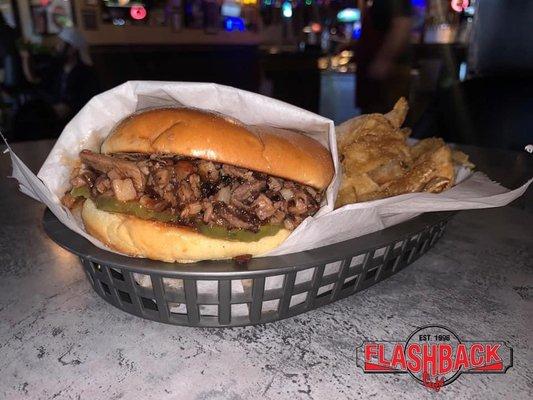 Brisket Sandwich basket