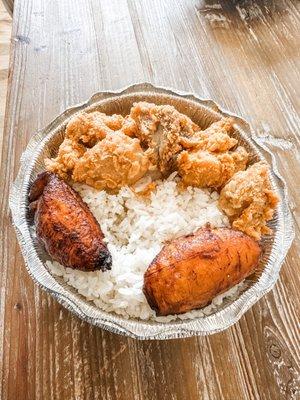 Chicharron de pollo (Fried Chicken Chunks) LUNCH