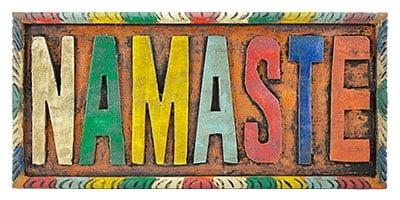 Namaste Wall Hanging