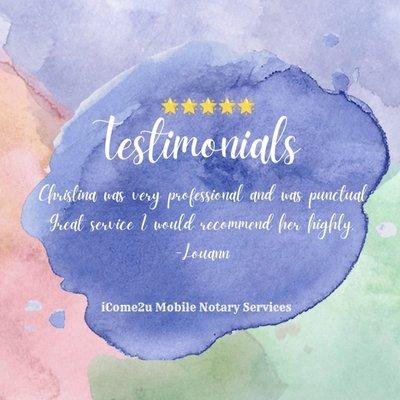 5 Star  Testimonials