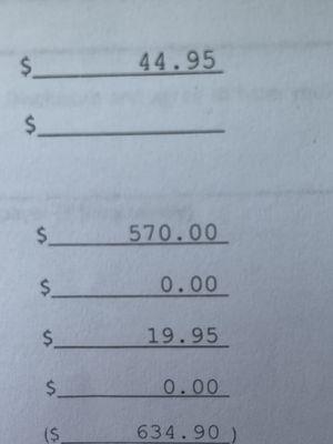 Taxes charges I just found out that they charge me more then 600 for doing y taxes I meant it's this even legal?