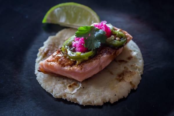 SALMON TACO