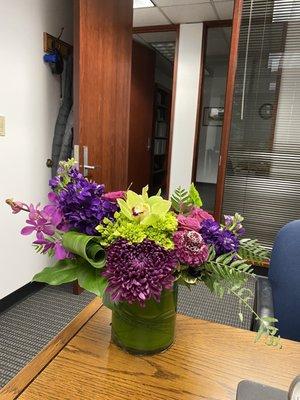 Flowers arrangement from Young Flowers