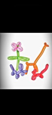 New twisted balloons animals or objects add to your next 2-hour or 3-hour party 40.00 hour made by Bella