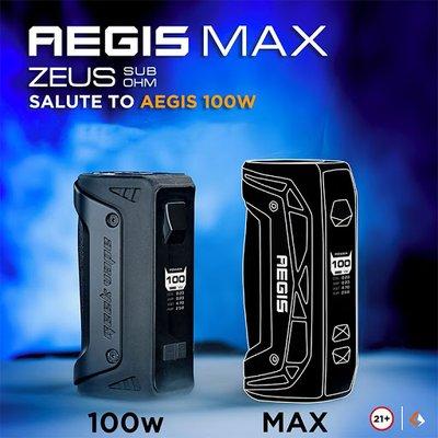 The new Aegis Max Zeus Mod/Kit now Available at www.hipposvape.com